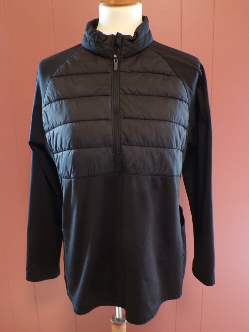 32 Degrees Women's Half Zip Two Side Pockets Pullover Size: Large